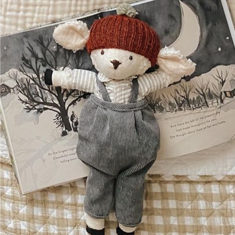 ISO HAZEL VILLAGE BLUE SUSPENDERS